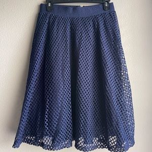 Navy Blue Skirt